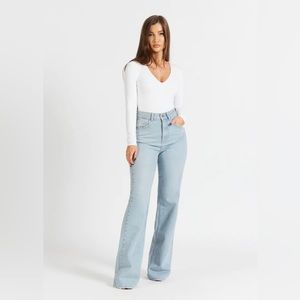 Because of Alice Wide Leg Jeans